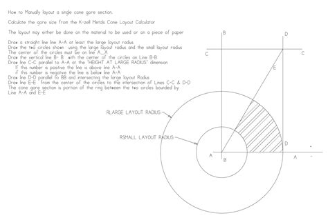 sheet metal layout calculator|sheet metal cone rolling calculation.